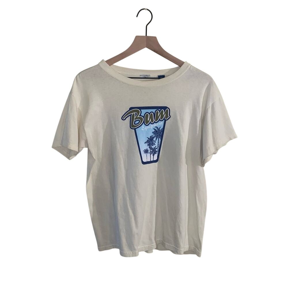 VNTG BUM EQUIPMENT 90s single stitch tee M